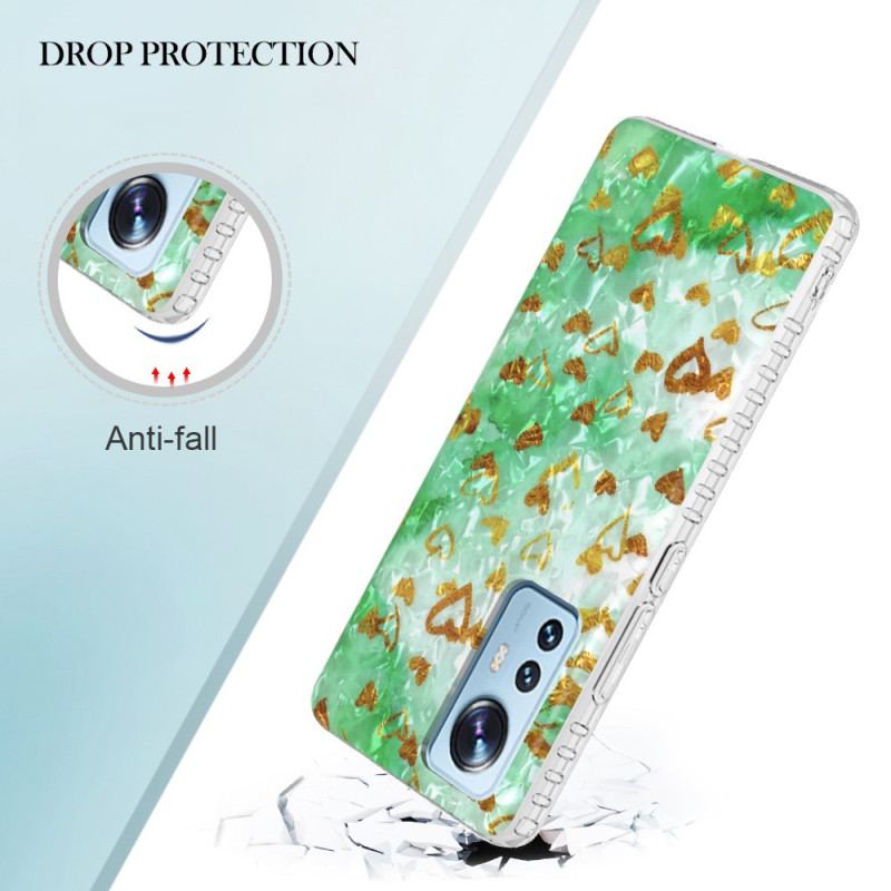 Capa Para Xiaomi 12 / 12X Corações Estilosos