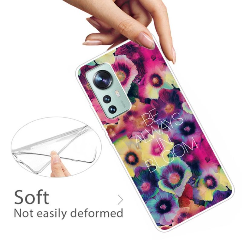 Capa Para Xiaomi 12 / 12X Esteja Sempre Em Flor