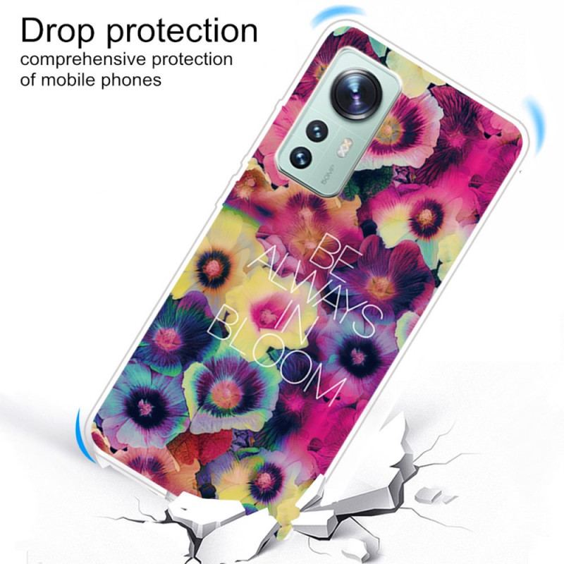 Capa Para Xiaomi 12 / 12X Esteja Sempre Em Flor
