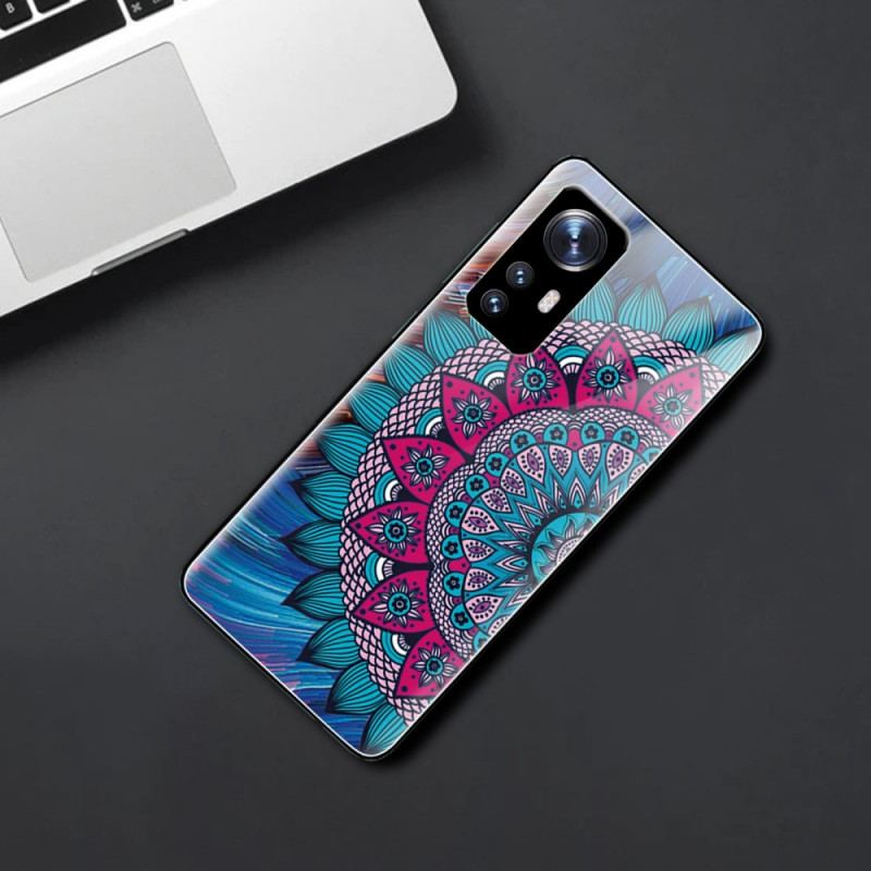 Capa Para Xiaomi 12 / 12X Mandala Vidro Temperado