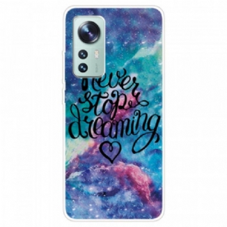 Capa Para Xiaomi 12 / 12X Nunca Pare De Sonhar