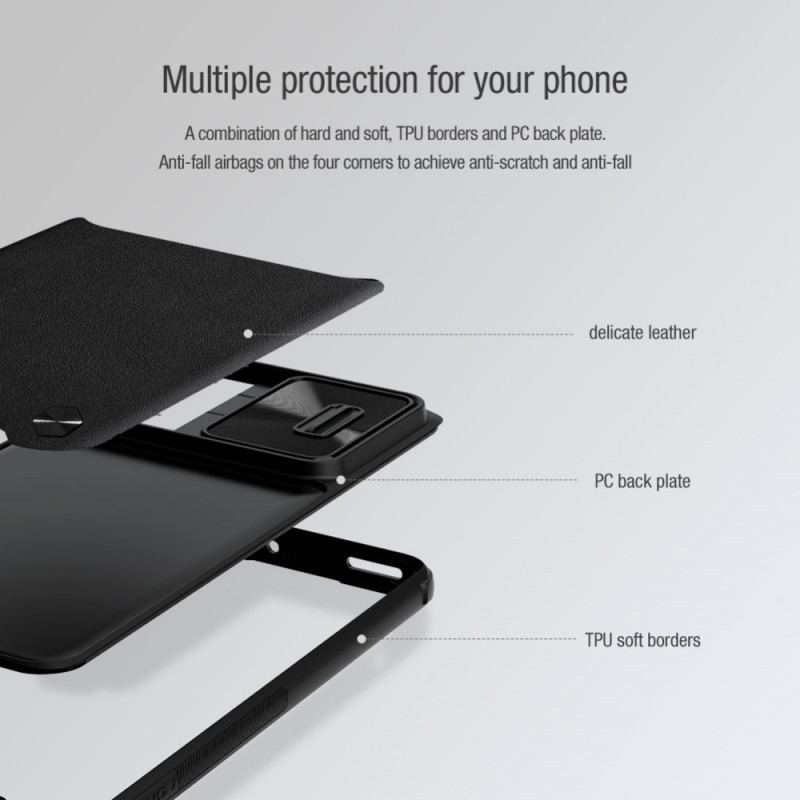 Capa Para Xiaomi 12 / 12X Protetor De Câmera Nillkin