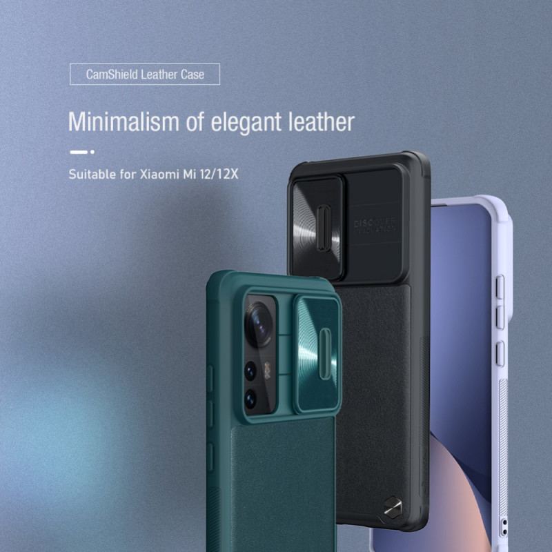 Capa Para Xiaomi 12 / 12X Protetor De Câmera Nillkin