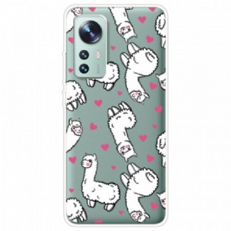 Capa Para Xiaomi 12 / 12X Top Lhamas