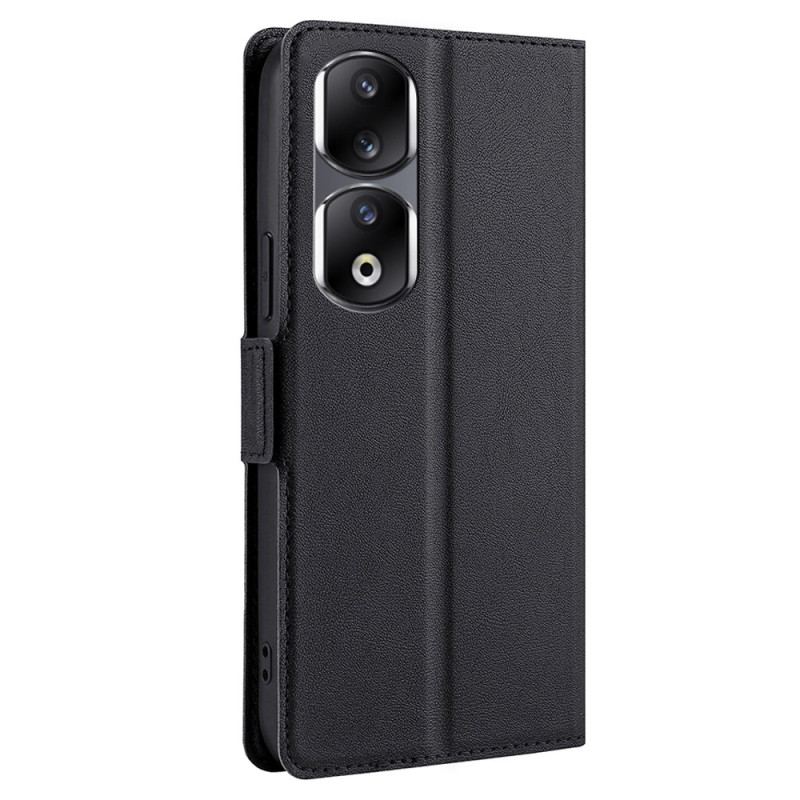 Capa De Couro Para Honor 90 Pro Ultrafino