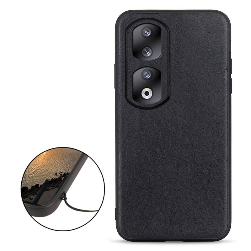 Capa Para Honor 90 Pro Couro Genuíno