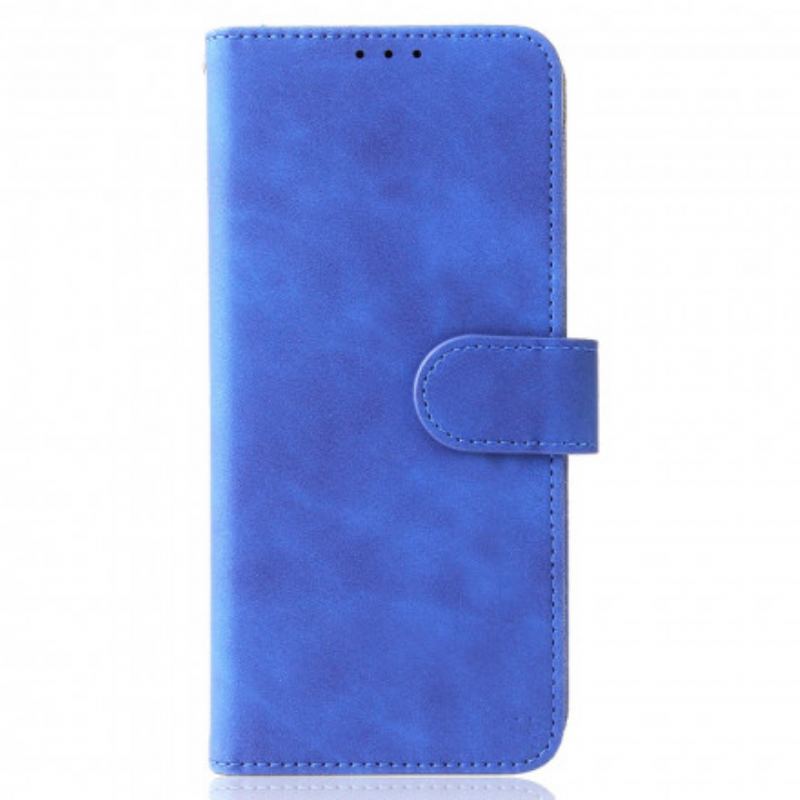 Capa Folio Para Samsung Galaxy Z Fold 3 5G Toque De Pele