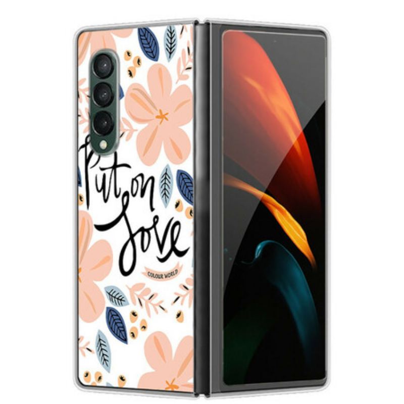 Capa Para Samsung Galaxy Z Fold 3 5G Coloque Amor