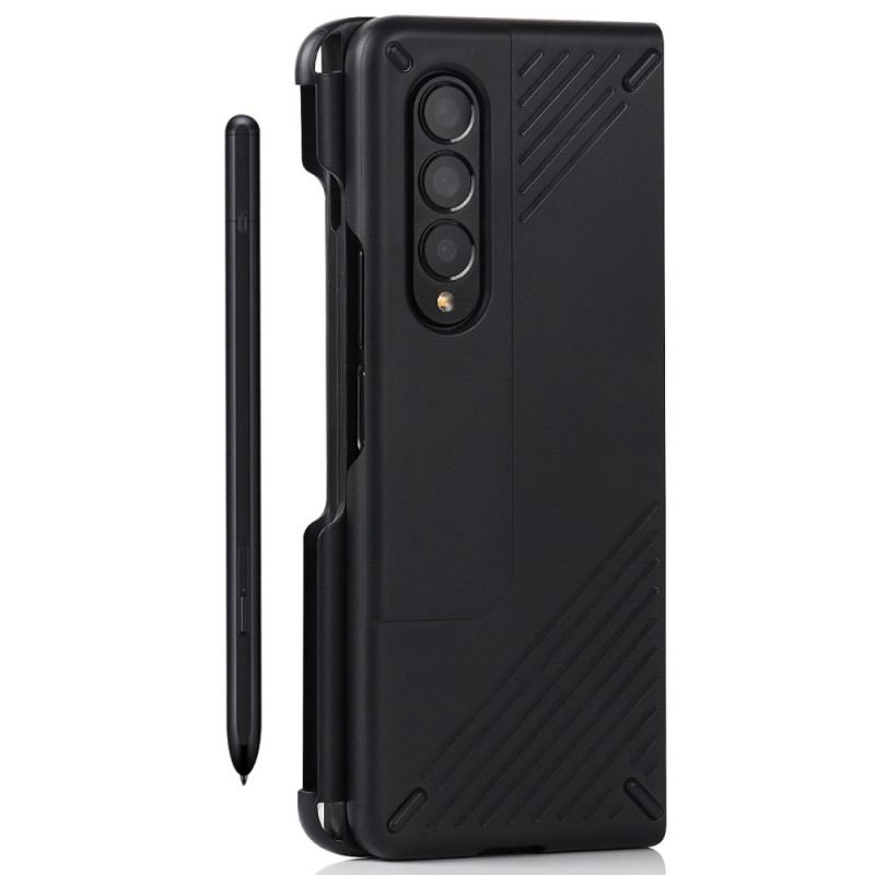 Capa Para Samsung Galaxy Z Fold 3 5G Design De Suporte De Caneta