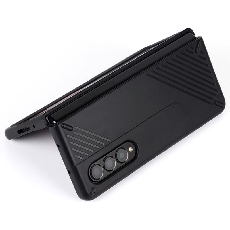 Capa Para Samsung Galaxy Z Fold 3 5G Design De Suporte De Caneta