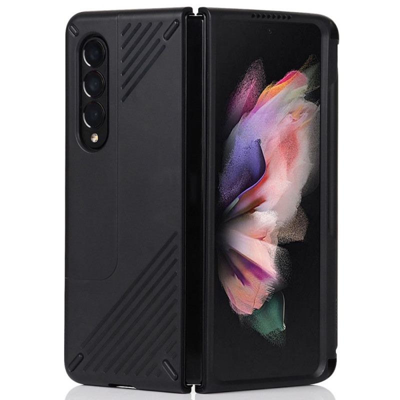 Capa Para Samsung Galaxy Z Fold 3 5G Design De Suporte De Caneta