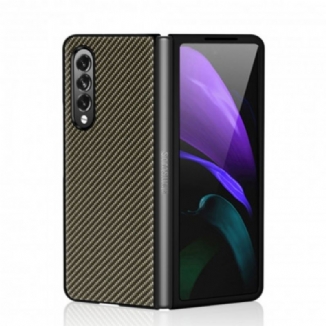 Capa Para Samsung Galaxy Z Fold 3 5G Fibra De Carbono Fina