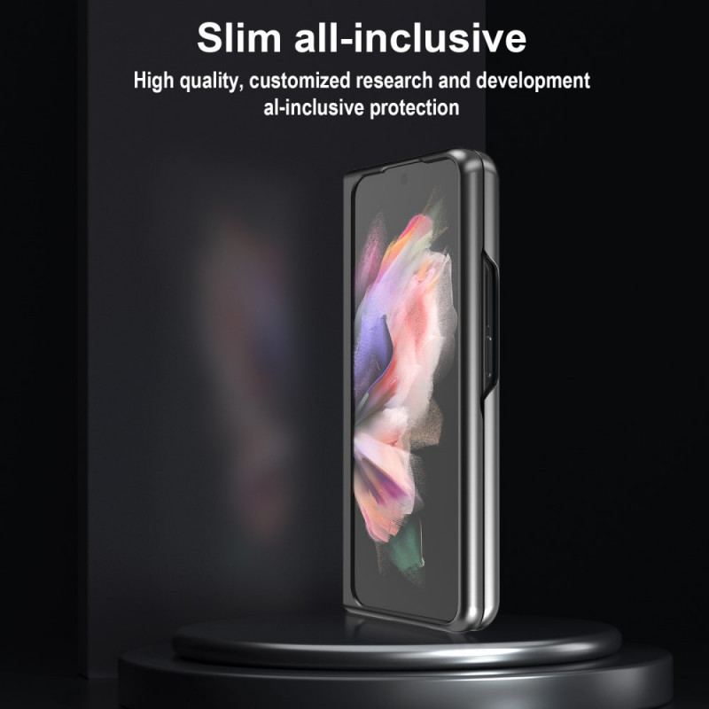 Capa Para Samsung Galaxy Z Fold 3 5G Linha De Fibra De Carbono Lc.imeeke