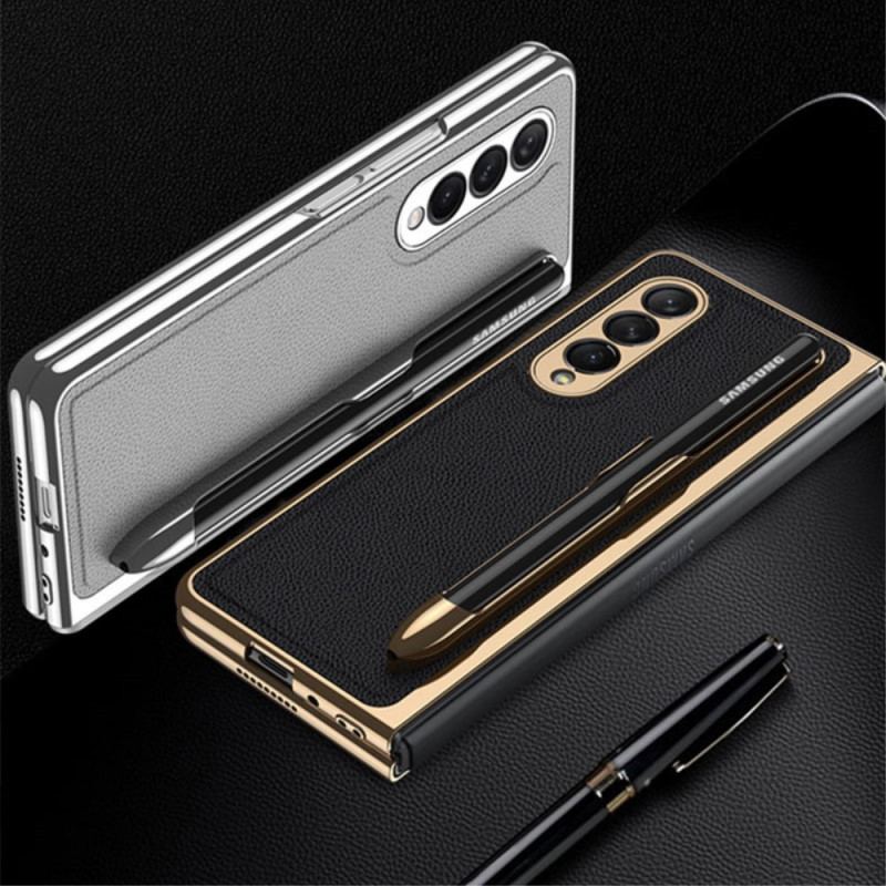 Capa Para Samsung Galaxy Z Fold 3 5G Capa Proteção Protetor De Tela Gkk E Suporte Para Caneta