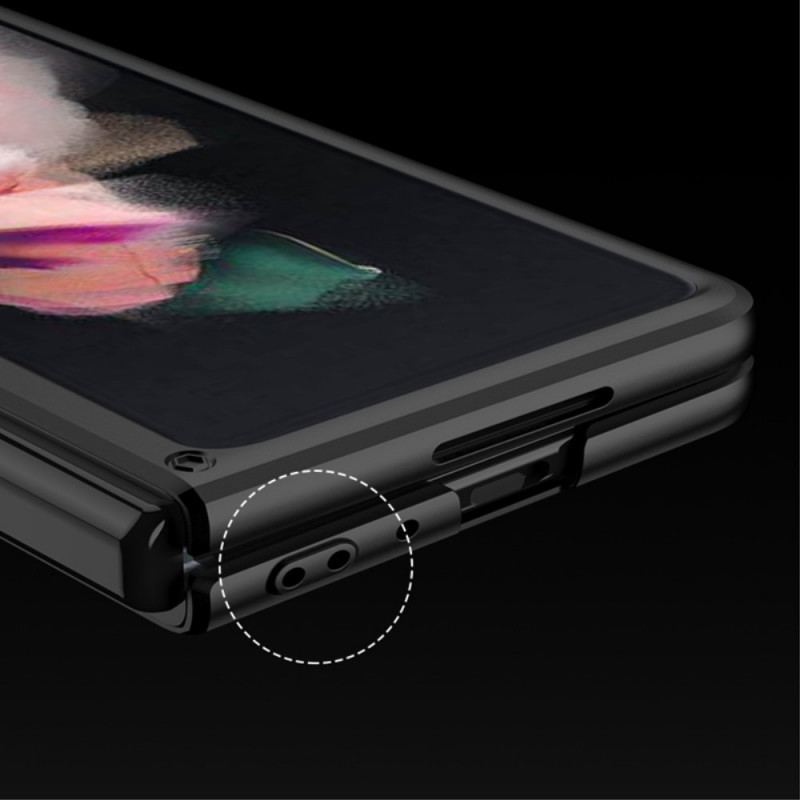 Capa Para Samsung Galaxy Z Fold 3 5G Suporte De Anel De Camuflagem Gkk
