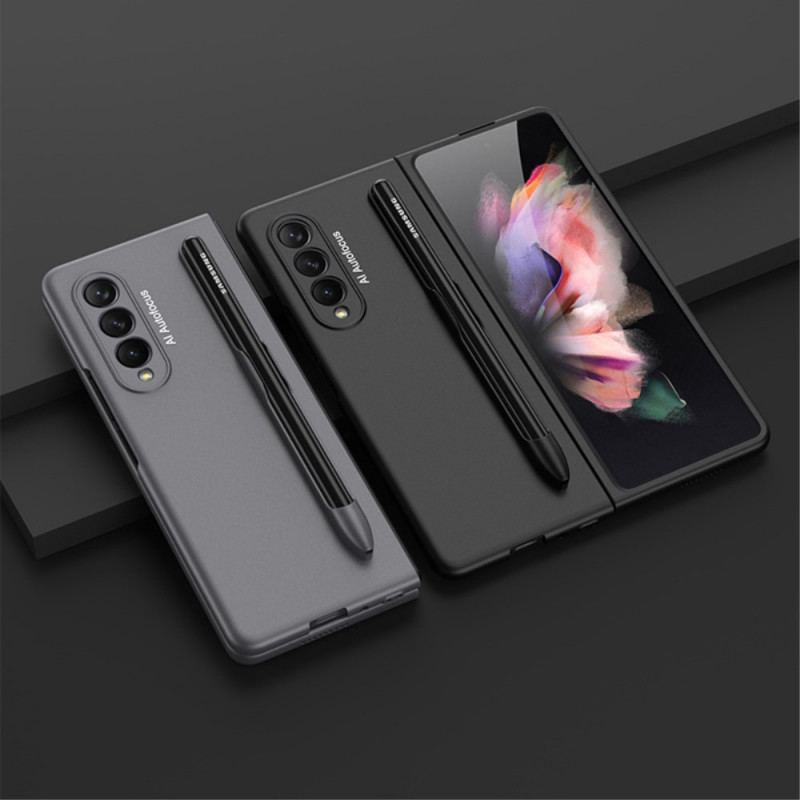 Capa Para Samsung Galaxy Z Fold 3 5G Suporte Para Caneta Finesse Gkk