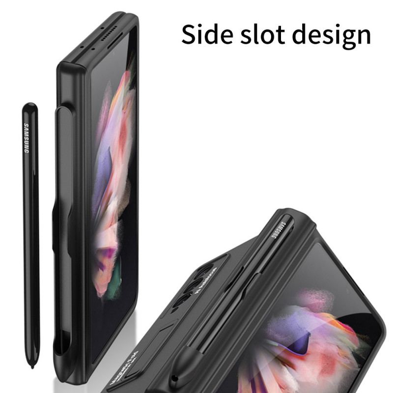 Capa Para Samsung Galaxy Z Fold 3 5G Suporte De Plástico E Suporte Para Caneta Gkk