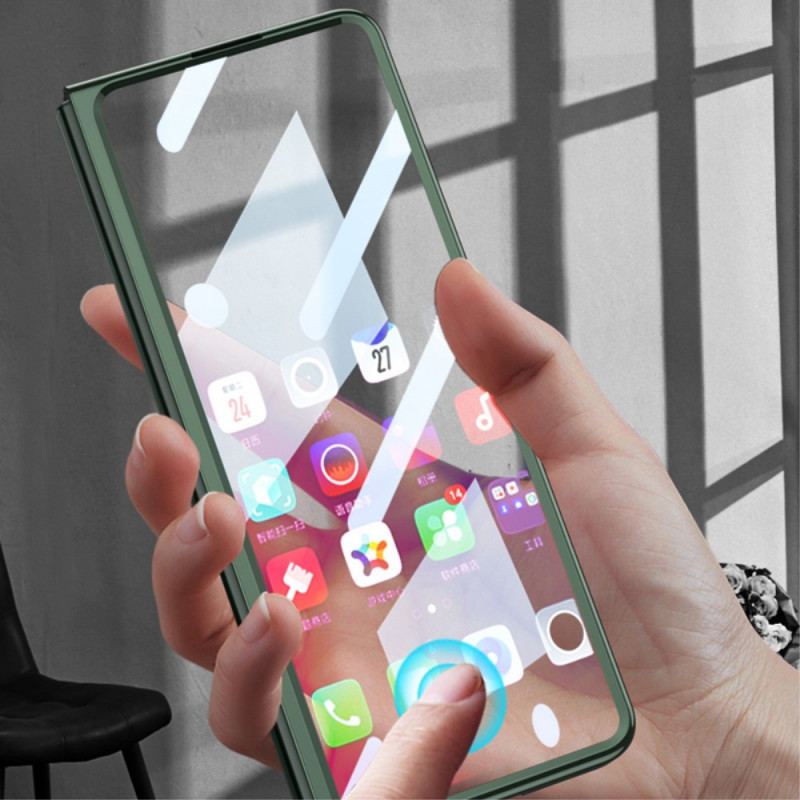 Capa Para Samsung Galaxy Z Fold 3 5G Transparente Com Gkk Stylus Holder