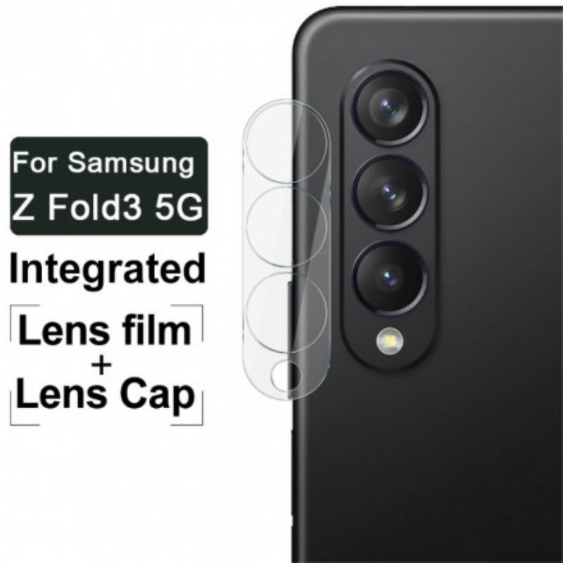 Lente Protetora De Vidro Temperado Para Samsung Galaxy Z Fold 3 5G Imak