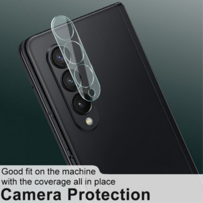 Lente Protetora De Vidro Temperado Para Samsung Galaxy Z Fold 3 5G Imak