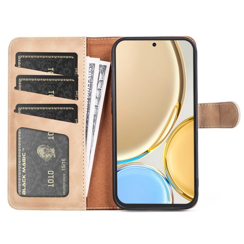 Capa Flip Para Honor Magic 4 Lite 5G Padrão Gráfico