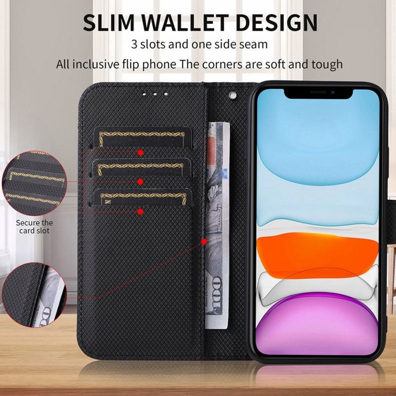 Capa Folio Para Honor Magic 4 Lite 5G De Cordão Couro Falso Estiloso Com Tiras