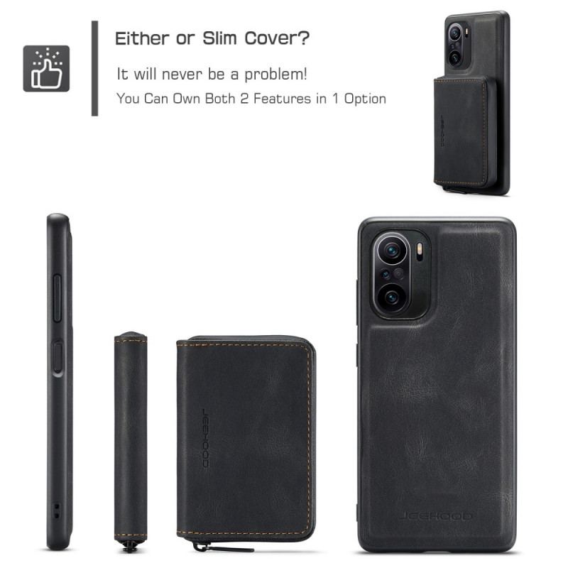 Capa De Celular Para Xiaomi Mi 11i 5G Porta Cartão Destacável