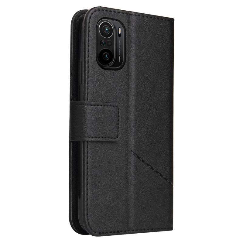 Capa Flip Para Xiaomi Mi 11i 5G Couro Sintético Gq.utrobe
