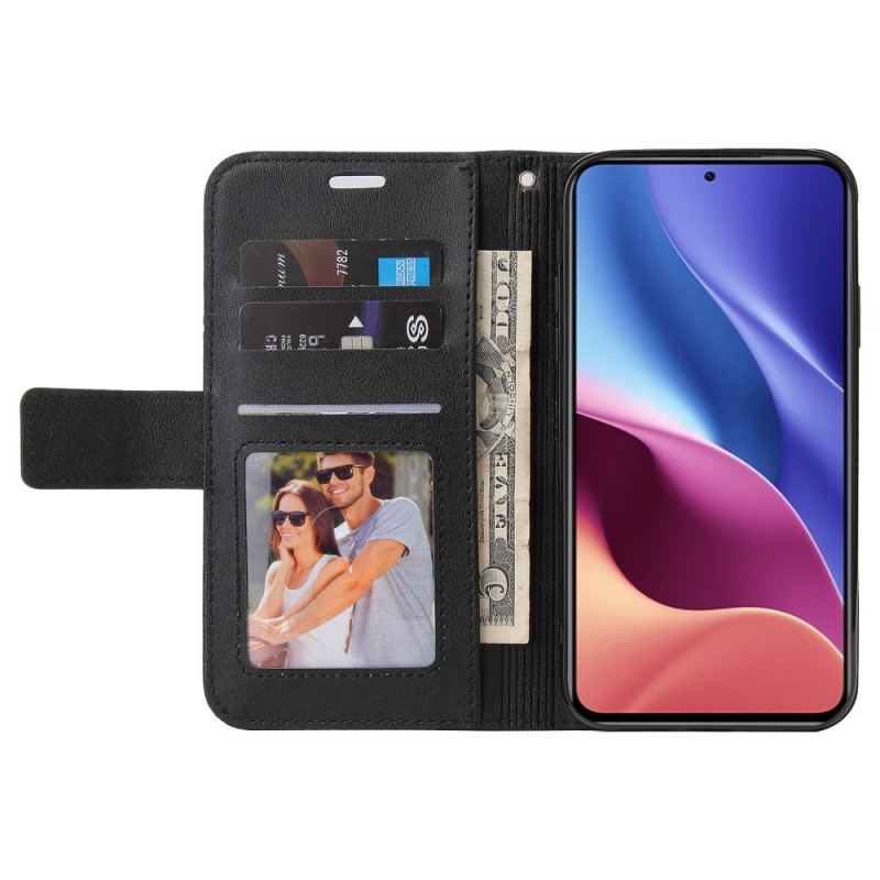 Capa Flip Para Xiaomi Mi 11i 5G Couro Sintético Gq.utrobe