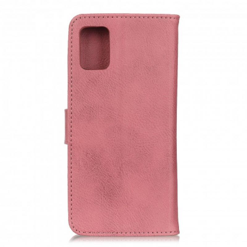 Capa Flip Para Xiaomi Mi 11i 5G Couro Sintético Retrô Khazneh