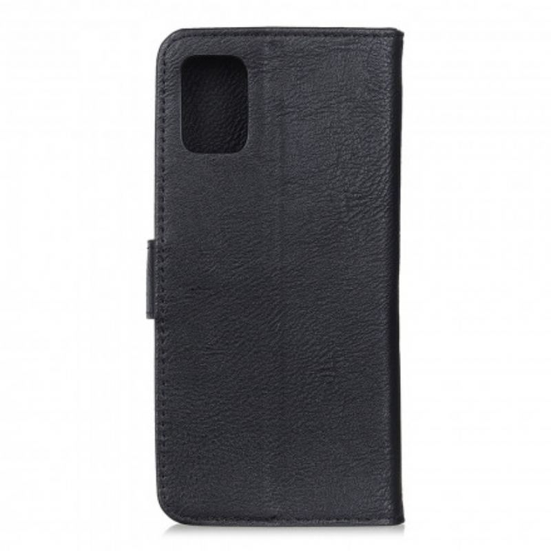 Capa Flip Para Xiaomi Mi 11i 5G Couro Sintético Retrô Khazneh