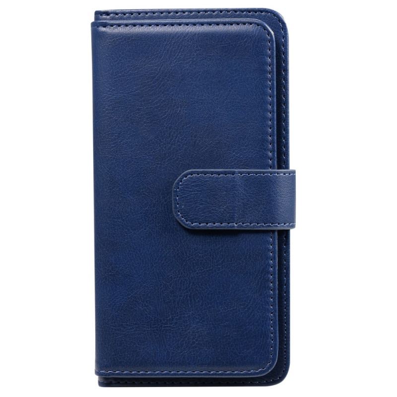 Capa Flip Para Xiaomi Mi 11i 5G Titular De Cartão Multifuncional Para 10