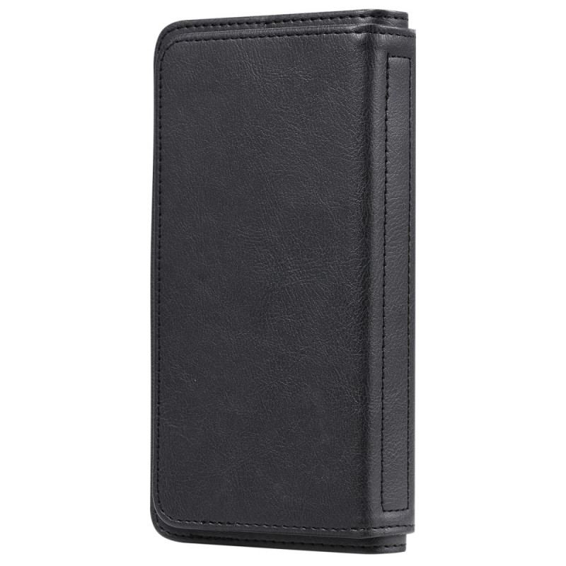 Capa Flip Para Xiaomi Mi 11i 5G Titular De Cartão Multifuncional Para 10
