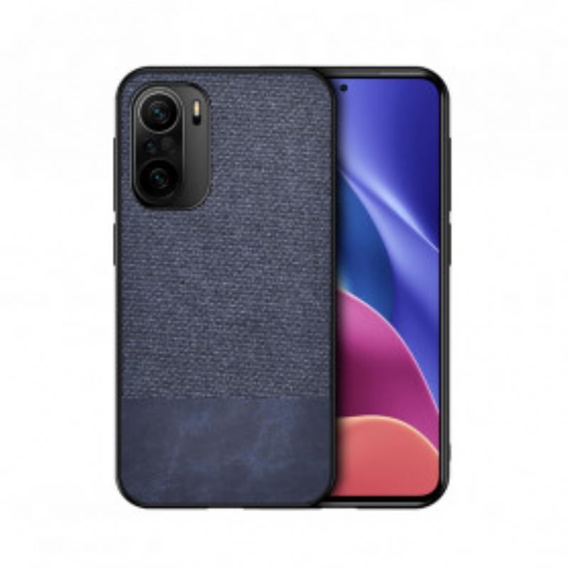 Capa Para Xiaomi Mi 11i 5G Couro Falso De Textura Dupla