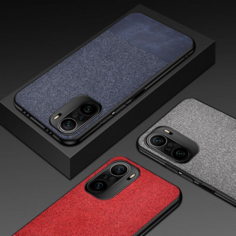 Capa Para Xiaomi Mi 11i 5G Couro Falso De Textura Dupla