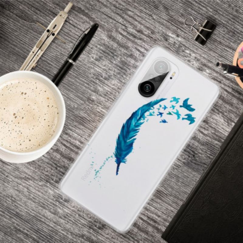 Capa Para Xiaomi Mi 11i 5G Linda Pena Azul