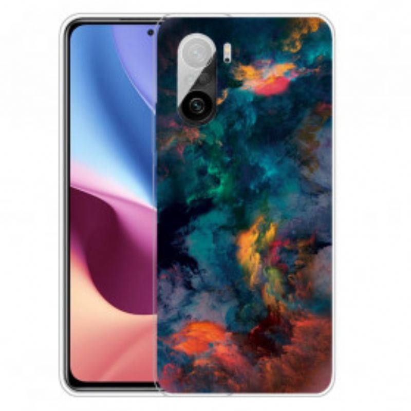 Capa Para Xiaomi Mi 11i 5G Nuvens Coloridas