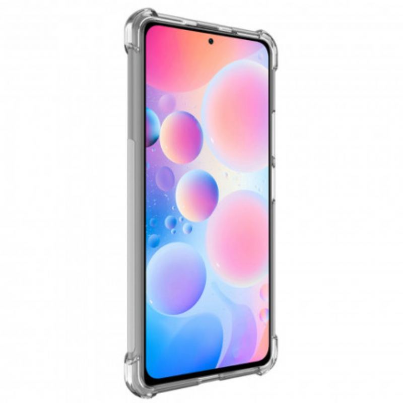 Capa Para Xiaomi Mi 11i 5G Transparente Com Filme De Tela Imak