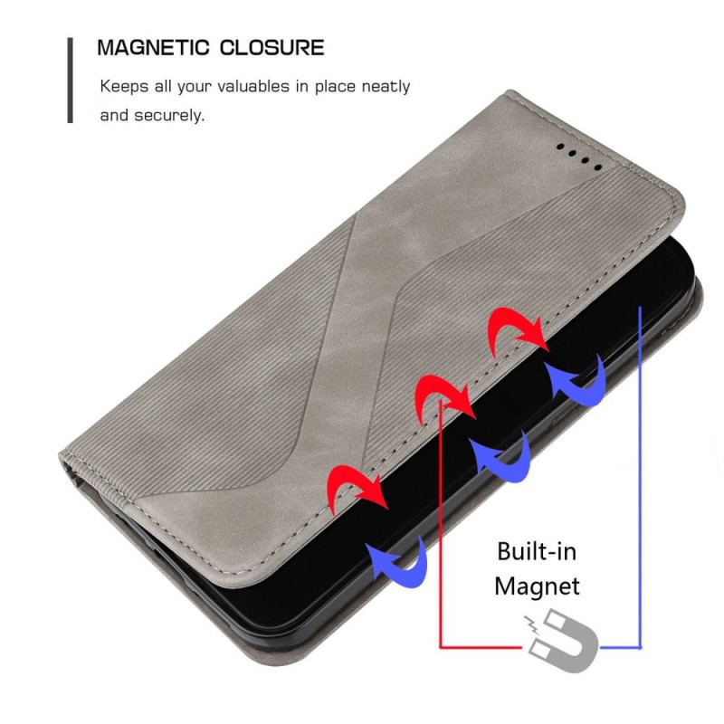Capa De Celular Para Xiaomi 11T / 11T Pro Flip Estilo De Couro S-design