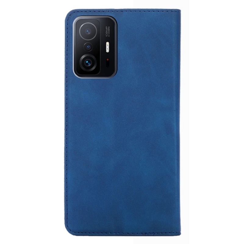 Capa De Celular Para Xiaomi 11T / 11T Pro Flip Toque De Pele