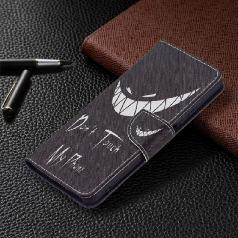 Capa De Couro Para Xiaomi 11T / 11T Pro Telefone Do Diabo