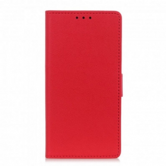 Capa Flip Para Xiaomi 11T / 11T Pro Efeito Couro Simples