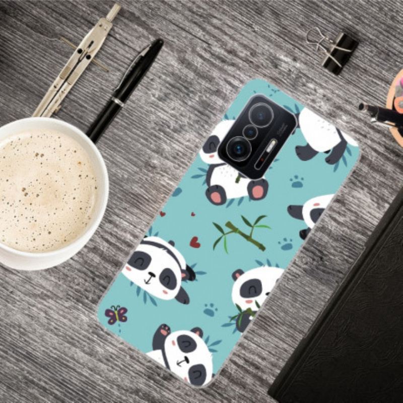 Capa Para Xiaomi 11T / 11T Pro Bando De Pandas