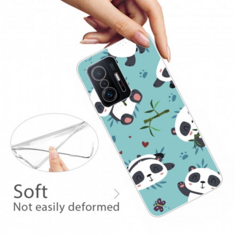 Capa Para Xiaomi 11T / 11T Pro Bando De Pandas