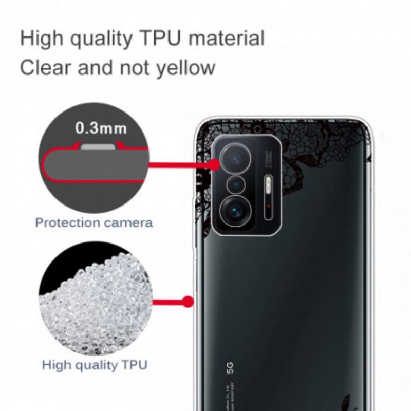 Capa Para Xiaomi 11T / 11T Pro Renda Fina