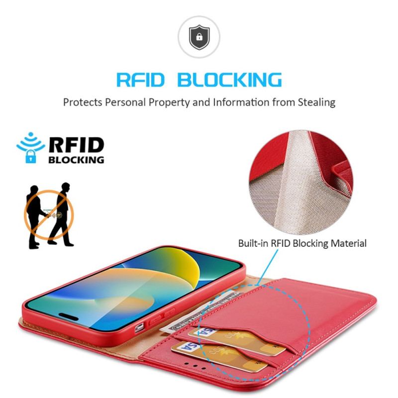 Capa De Celular Para iPhone 14 Pro Flip Hivo Série Dux Ducis