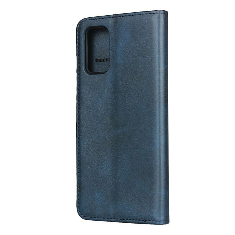 Capa De Celular Para Samsung Galaxy S20 Plus / S20 Plus 5G Flip Couro Legitimo