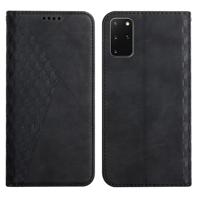 Capa De Celular Para Samsung Galaxy S20 Plus / S20 Plus 5G Flip Efeito Geocouro