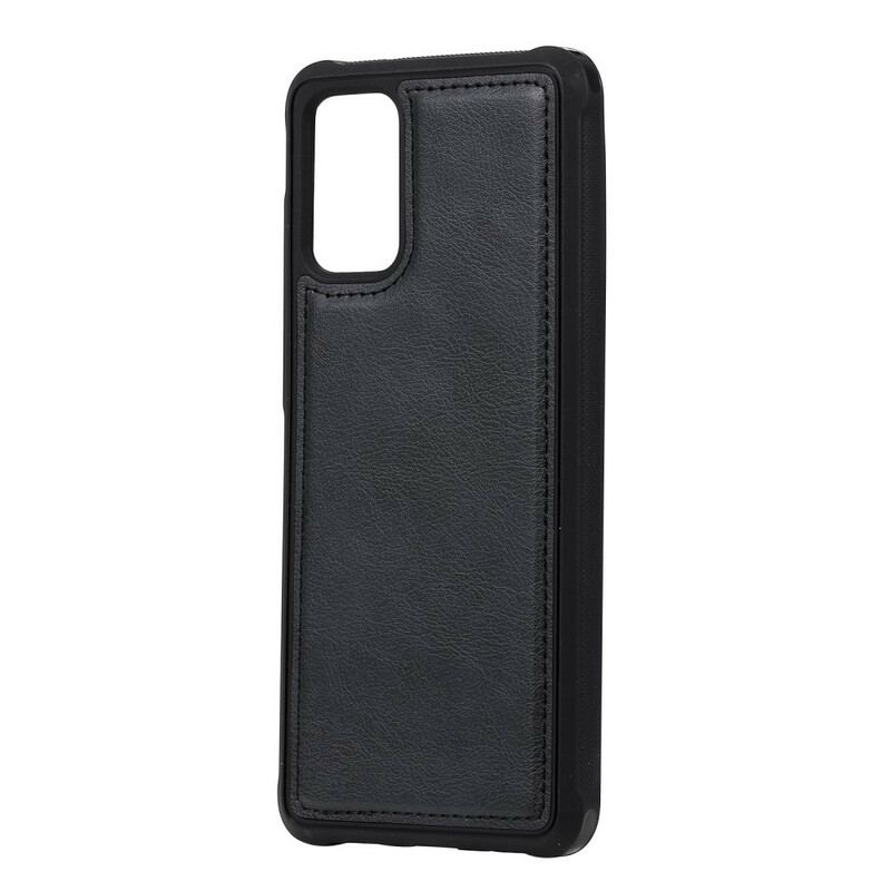 Capa Capa De Couro Para Samsung Galaxy S20 Plus / S20 Plus 5G Capa Tipo Carteira Carteira Destacável