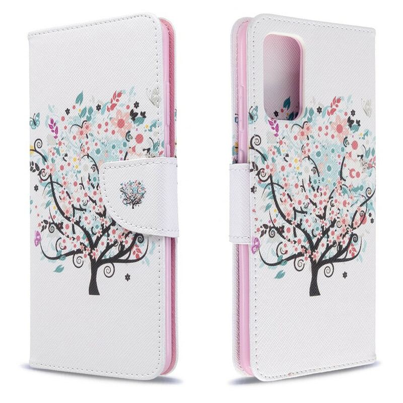 Capa Flip Para Samsung Galaxy S20 Plus / S20 Plus 5G Árvore Florida